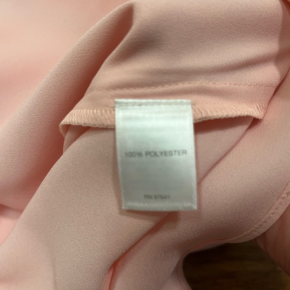 NWT! J. Jill Dusty Pink Roll Tab Sleeve V-Neck Asymmetrical Hem Tunic. Size 3X - Picture 12 of 13